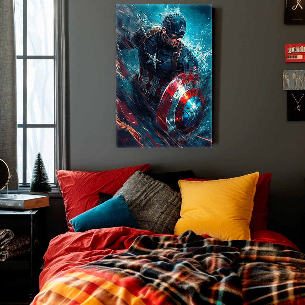 P- CAPITAN AMERICA HEROE