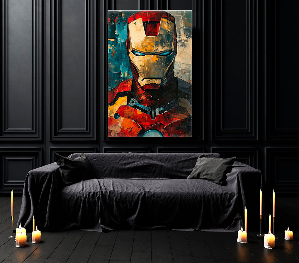 P- IRON MAN ART