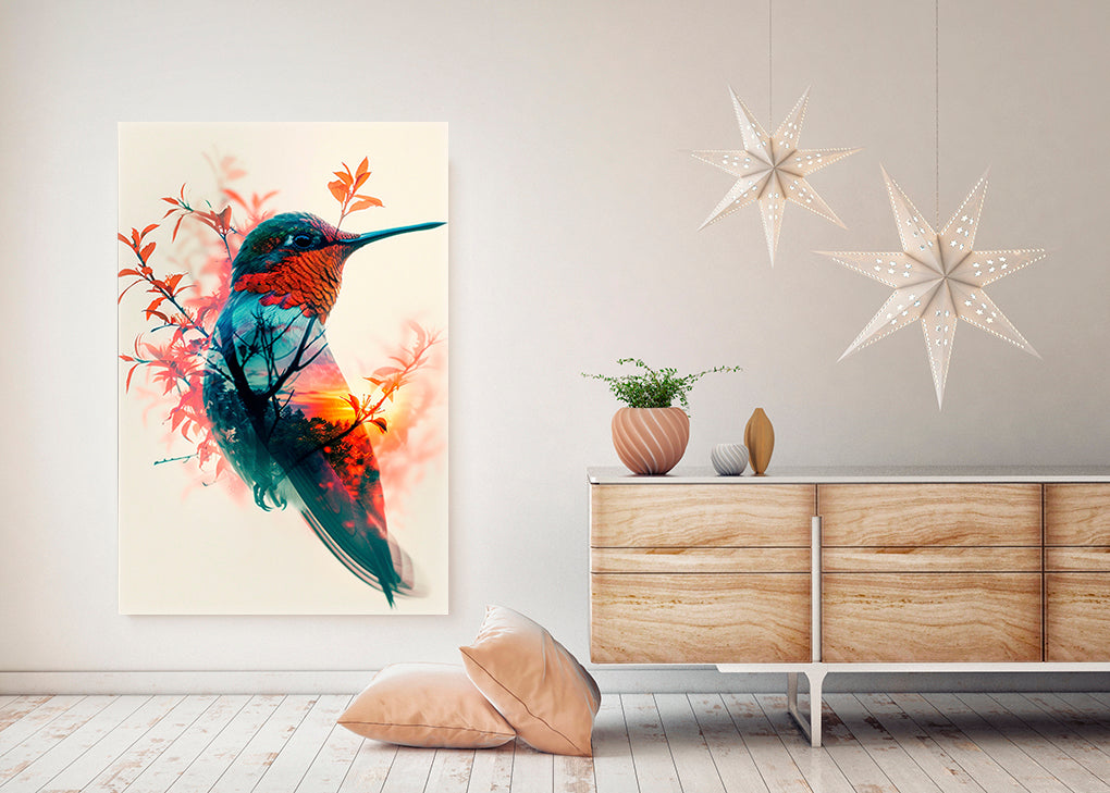 A- COLIBRI ATARDECER 49