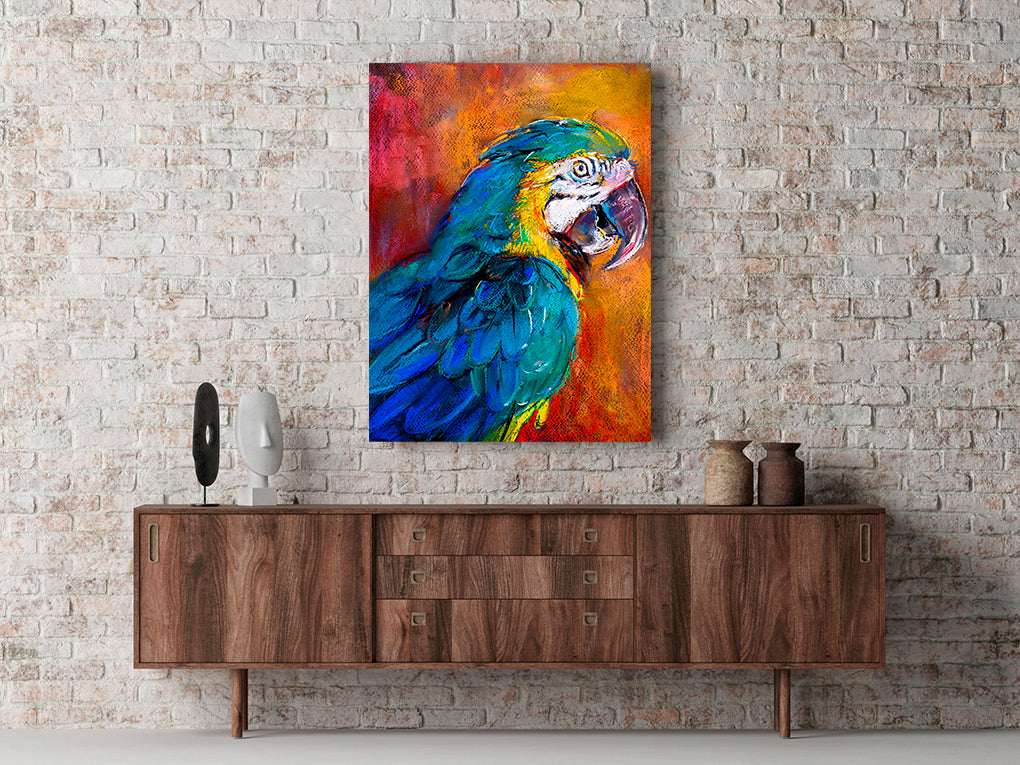 A- GUACAMAYA OLEO 87