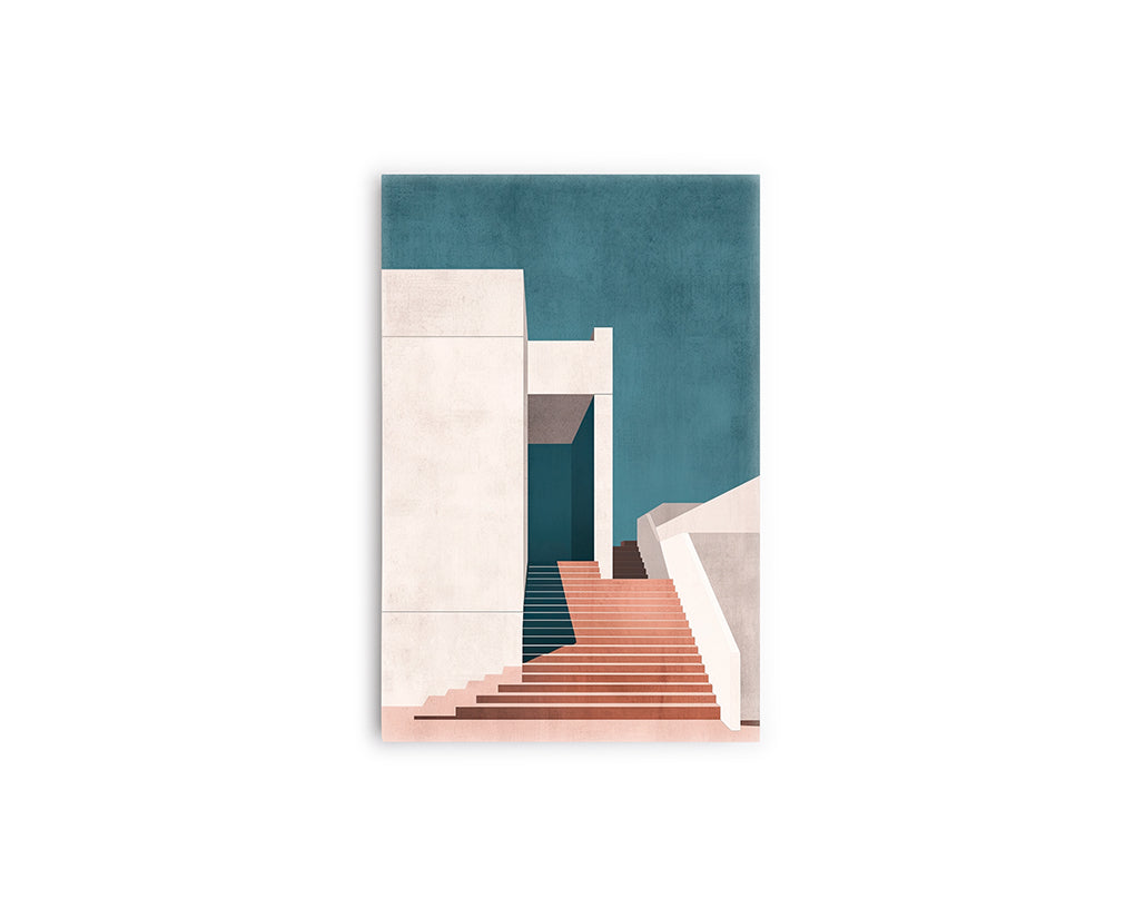 MI- EDIFICIO NARANJA Y BLANCO