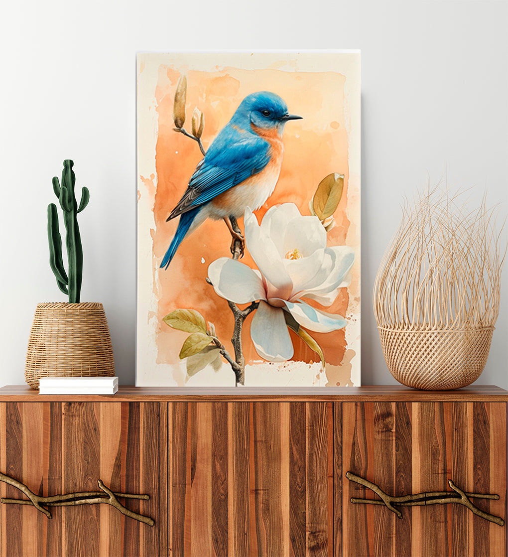 A- PAJARO EN UNA FLOR 21