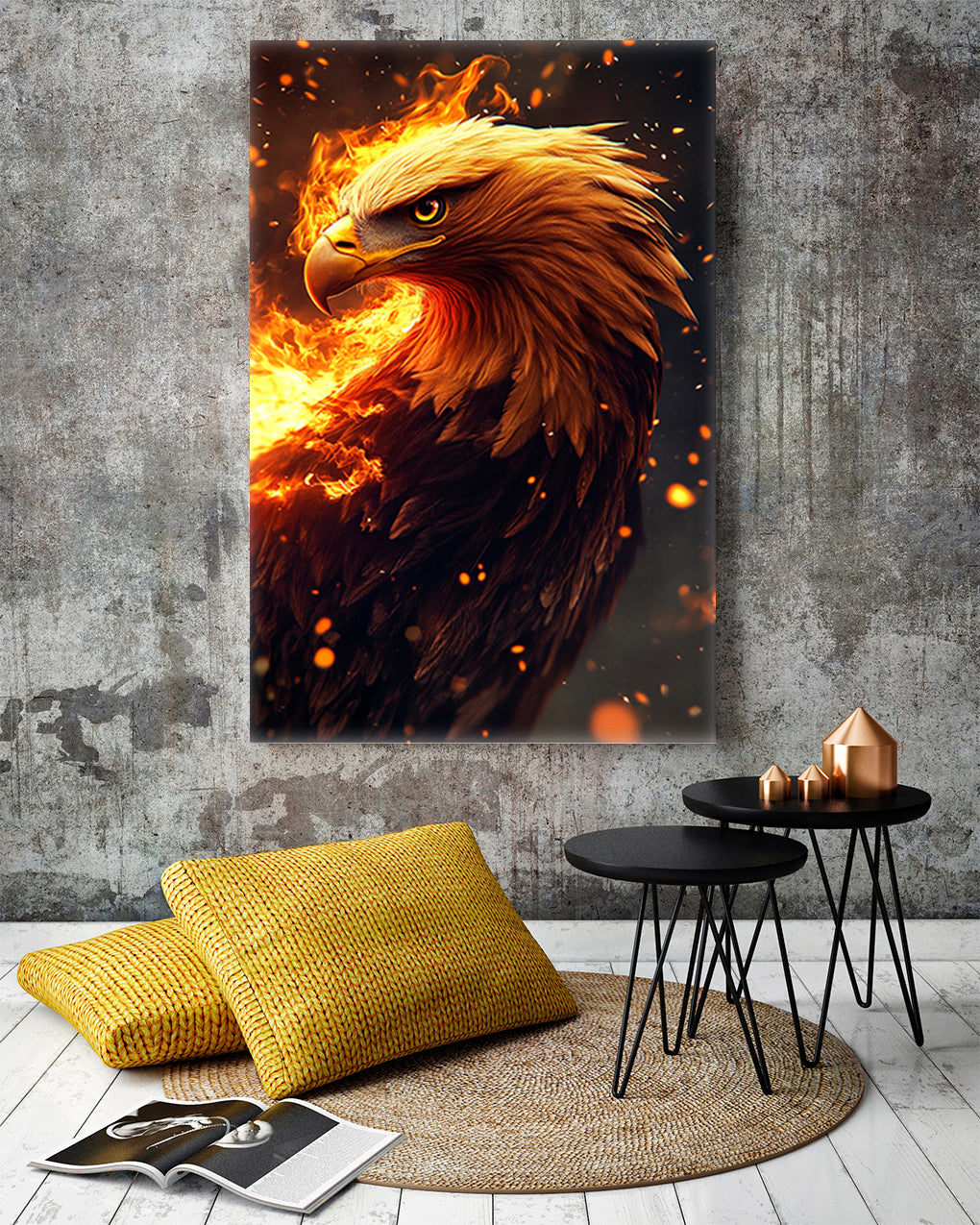 A- AGUILA EN LLAMAS 44