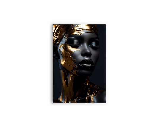 M- MUJER PINTURA DORADA 47