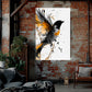 A- PAJARO NARANJA Y NEGRO 06