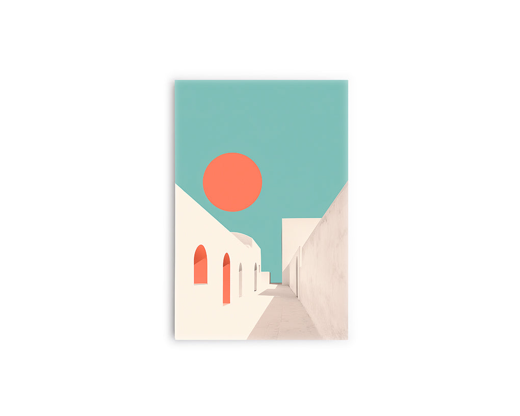 MI- ARQUITECTURA Y SOL NARANJA