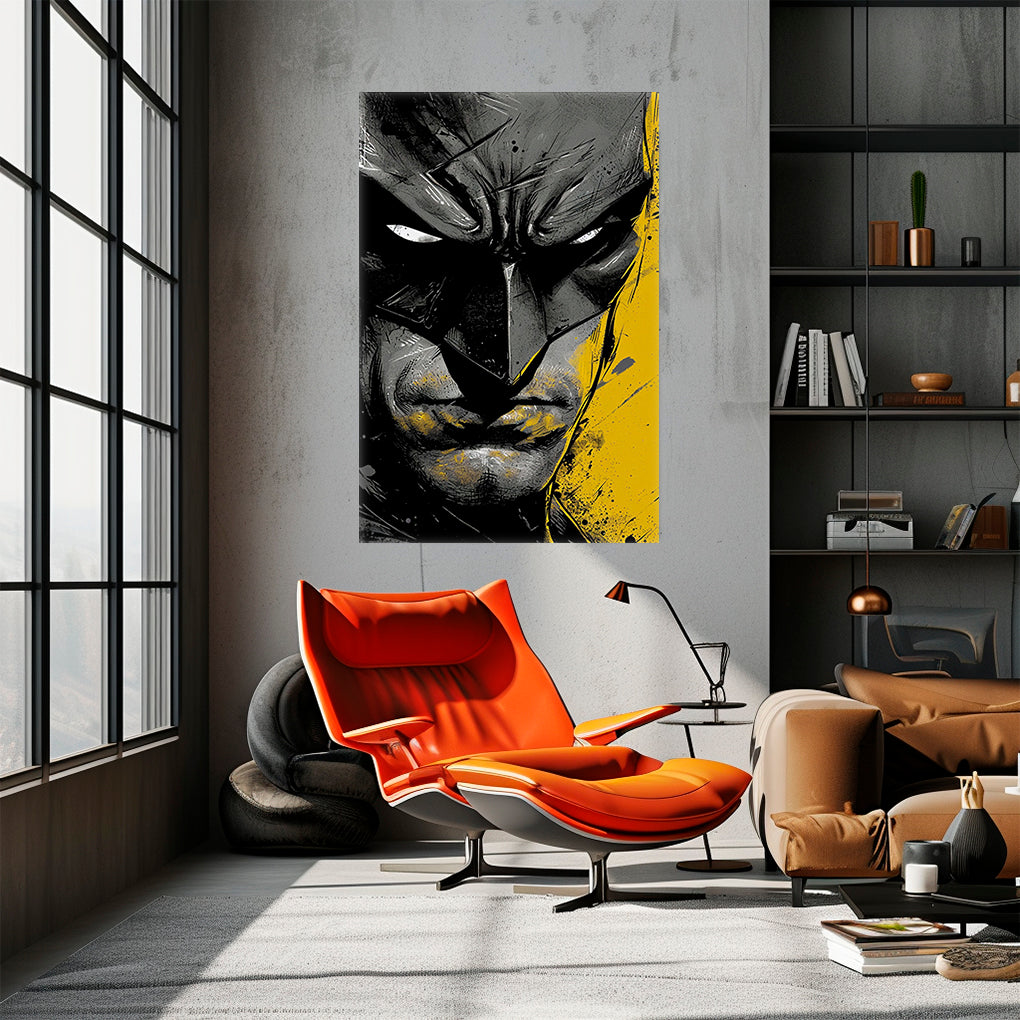P- BATMAN AMARILLO Y NEGRO