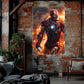 P- IRON MAN SUPERHEROE