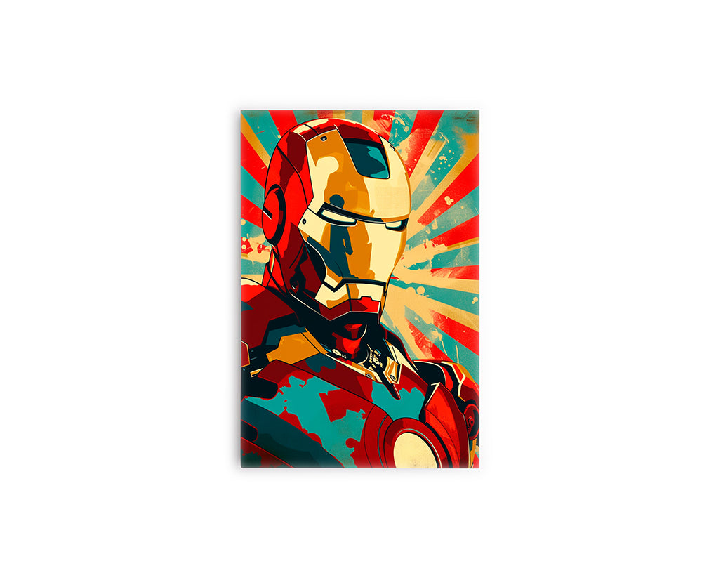 P- IRON MAN AZUL T ROJO 06