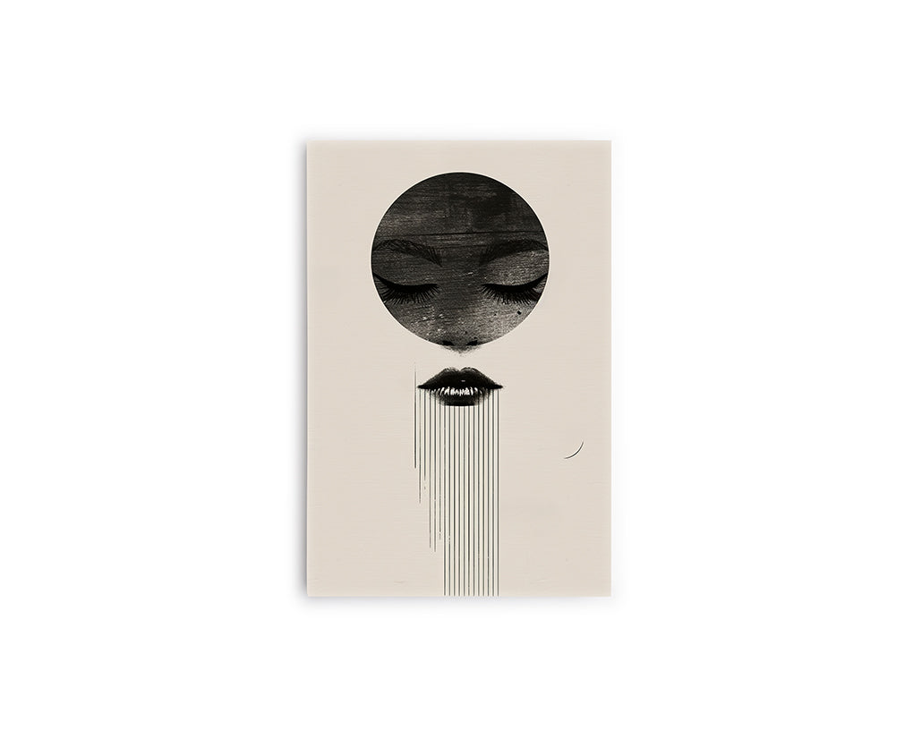 MI- WOMAN BLACKAND WHITE