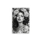 M- MUJER FLORES GRIS 09