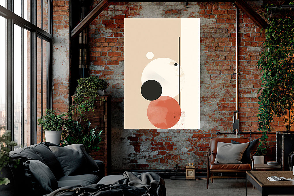 MI- CIRCULO BLANCO, NARANJA Y NEGRO