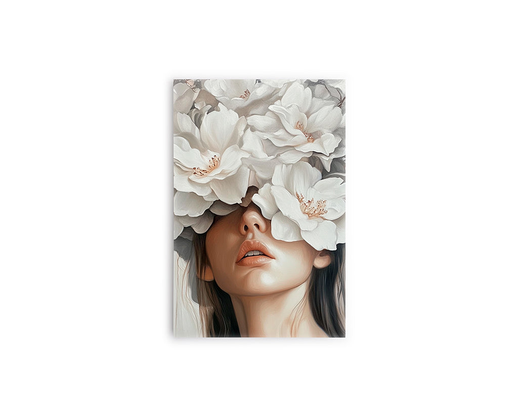 M- MUJER FLORES BLANCAS 07