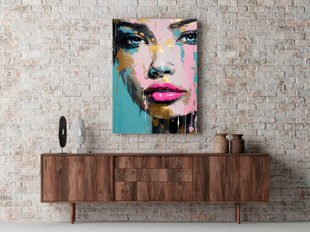 M- MUJER PINTADA OLEO 44